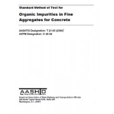 AASHTO T 21-05 (2009)