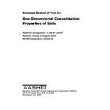AASHTO T 216-07 (2016)