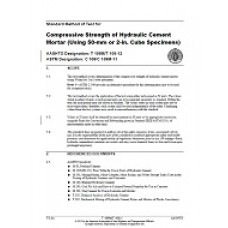 AASHTO T 106M/T 106-12