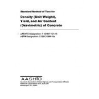 AASHTO T 121M/T 121-15