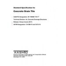 AASHTO M 178M/M 178-17