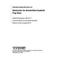 AASHTO MP 33-17 (2019)