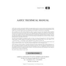 AATCC Technical Manual - 2018