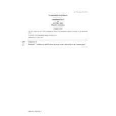 AS 3700-2011 Amd 2:2015