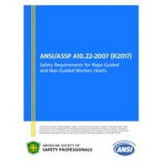 ASSP A10.22-2007 (R2017)