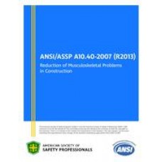 ASSP A10.40-2007 (R2018) ASSP A10.40-2007 (R2018)