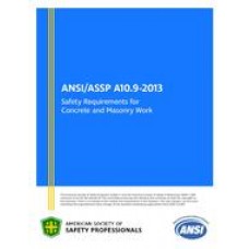 ASSP A10.9-2013 (2018)