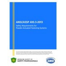 ASSP A10.3-2013