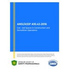 ASSP A10.43-2016 ASSP A10.43-2016