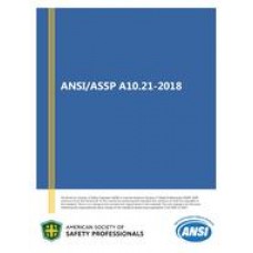 ASSP A10.21-2018 ASSP A10.21-2018
