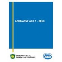 ASSP A10.7-2018 ASSP A10.7-2018