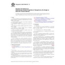 ASTM D6637/D6637M-15 ASTM D6637/D6637M-15