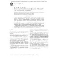 ASTM C780-18a