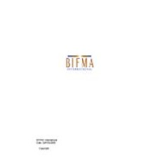 BIFMA Sustainability 2005