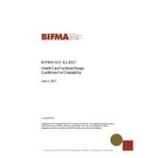 BIFMA HCF 8.1-2017