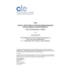 OPTICAL DETECTION SYSTEM FOR MONOCHRAMATIC BEAM GONIOSPECTROPHOTOMETRY (PP01, Pages 163-166)