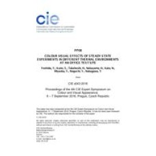 COLOUR VISUAL EFFECTS OF STEADY STATE EXPERIMENTS IN DIFFERENT THERMAL ENVIRONMENTS AT AN OFFICE TEST SITE (PP08, Pages 208-217)