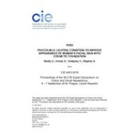 PREFERABLE LIGHTING CONDITION TO IMPROVE APPEARANCE OF WOMAN'S FACIAL SKIN WITH COSMETIC FOUNDATION (PO05, Pages 224-229)