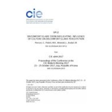 DISCOMFORT GLARE FROM DAYLIGHTING: INFLUENCE OF CULTURE ON DISCOMFORT GLARE PERCEPETION (OP12, 83-93)