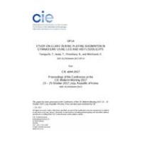 STUDY ON GLARE DURING PLAYING BADMINTON IN GYMNASIUMS USING LED AND HID FLOODLIGHTS (OP14, 100-104)