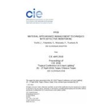 MATERIAL APPEARANCE MANAGEMENT TECHNIQUES WITH AFFECTIVE MONITORING (PP09, 284-294)