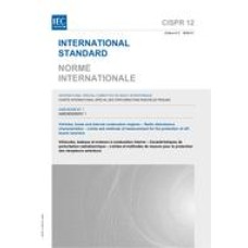 CISPR 12 Amd.1 Ed. 6.0 b:2009