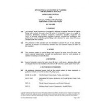 IAPMO IGC 162-2000 (R2013)