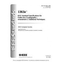 IEEE 1363a-2004 IEEE 1363a-2004