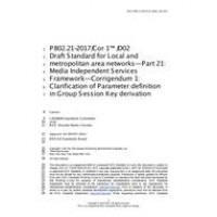 IEEE 802.21-2017/Cor 1-2017 IEEE 802.21-2017/Cor 1-2017