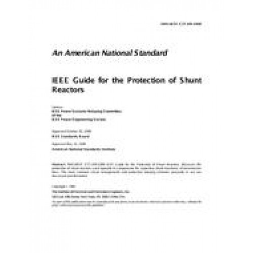 IEEE C37 109 1988 Standard PDF STANDARD PDF SITE
