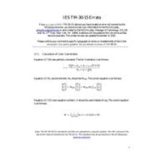 IES TM-30-15 Errata 1
