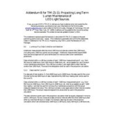 IES TM-21-11 Addendum B