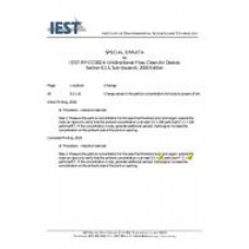 IEST RP-CC002.4 Errata