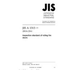 JIS A 1313:2003
