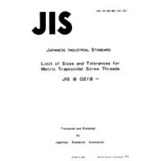 JIS B 0218:1980