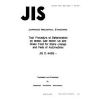 JIS D 4420:1986