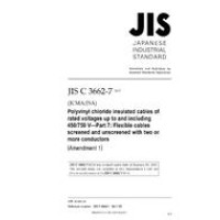 JIS C 3662-7:2010/AMENDMENT 1:2017