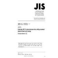 JIS G 3321:2010/AMENDMENT 2:2017