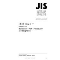 JIS B 1192-1:2018