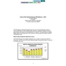 Advances in Powder Metallurgy &amp; Particulate Materials-2015
