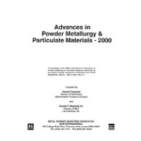 Advances in Powder Metallurgy &amp; Particulate Materials-2000