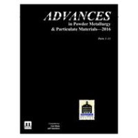 Advances in Powder Metallurgy &amp; Particulate Materials-2016