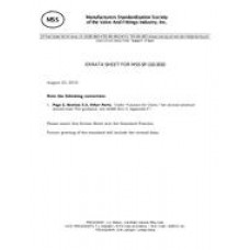 MSS SP-110-2010 Errata