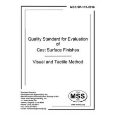 MSS SP-112-2016 (Hardcopy Includes Comparator)