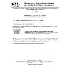 MSS SP-111-2015 Amendment