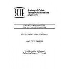 SCTE 149 2013