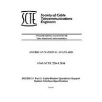 SCTE 220-3 2016