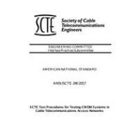 SCTE 240 2017