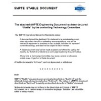 SMPTE 159.1-2001 (Stabilized 2012)