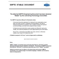 SMPTE 160M-1995 (Stabilized 2012)